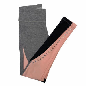 PINK Victoria’s Secret Yoga Gray Pink leggings XS